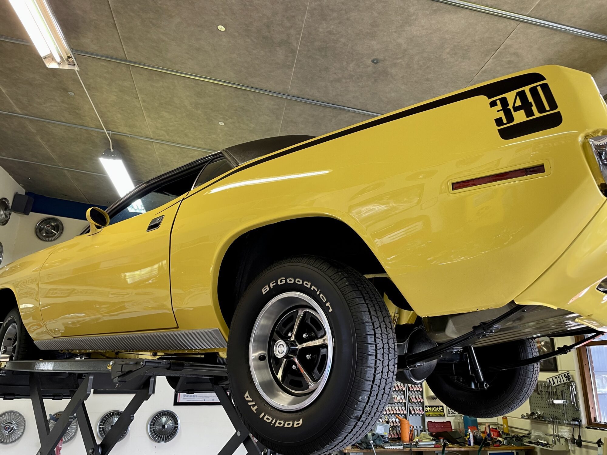 Äkta 340`Cuda
Fender Tag
Finns Hemma